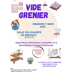 Vide-grenier - 09/03/2025